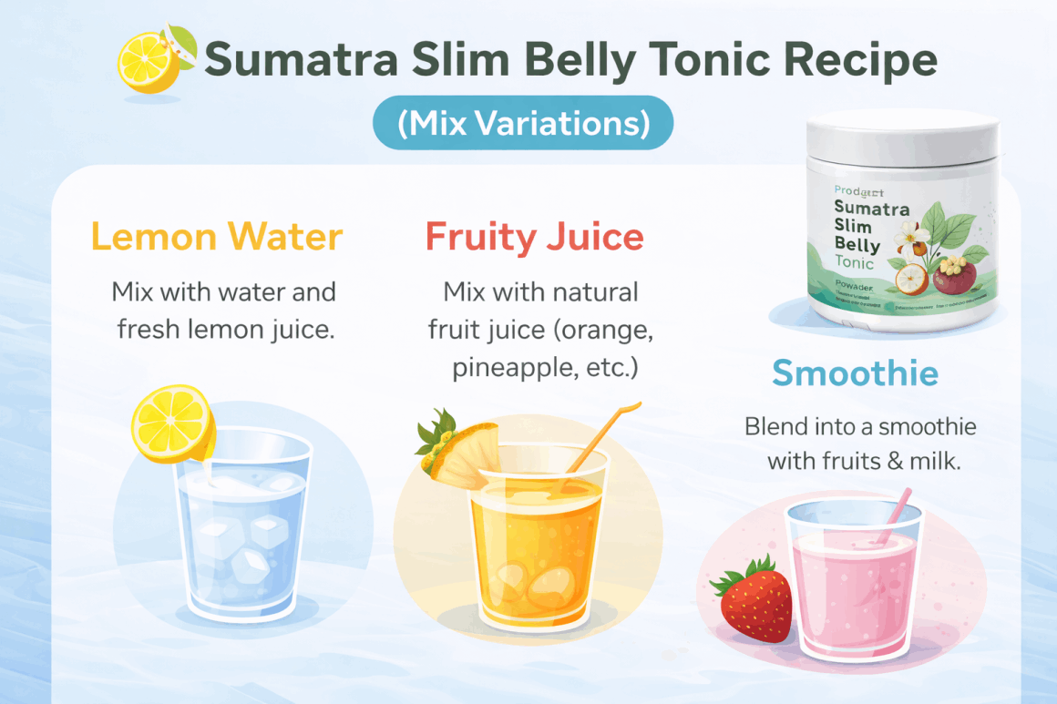 Sumatra Slim Belly Tonic Recipe image